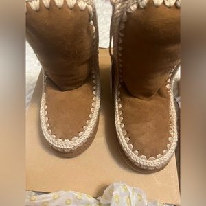 Mou caramel Eskimo boot size 38